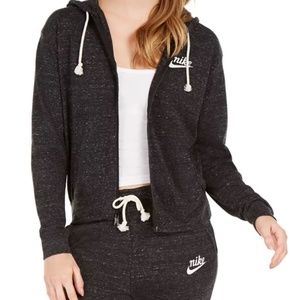 Nike Vintage Athleisure Suit in Black Sail